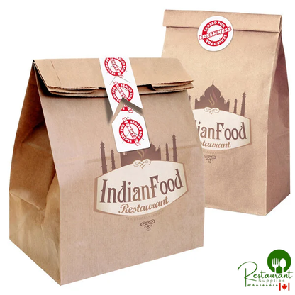 Iconex® 2" Round Tamper-Evident Label Roll - 4/Case