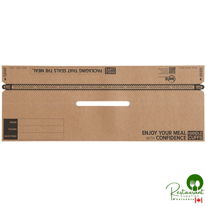 16" Handle Cuff Tamper Evident Bag Seal for 12" to 14" Bags - 250/Case