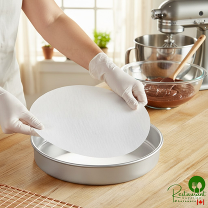 10" Round Dry Wax Pan Liner By Prime - 1,000/Case