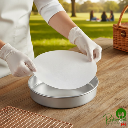 9" Round Dry Wax Pan Liner By Prime- 1,000/Case
