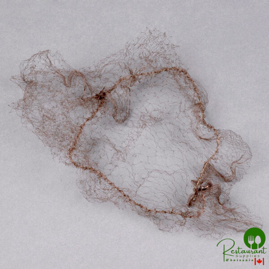 Chef Revival Brunette 28" Nylon Hairnet - 1,440/Case