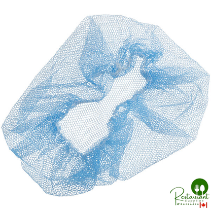 28" Blue Nylon Hairnet Cap By Prime - 1,000/Case