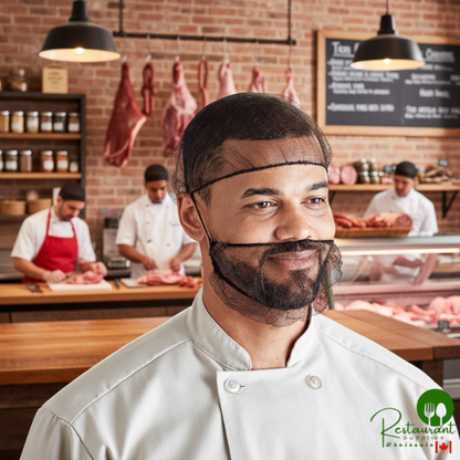 28" Brown Nylon Hairnet Cap By Prime - 1,000/Case