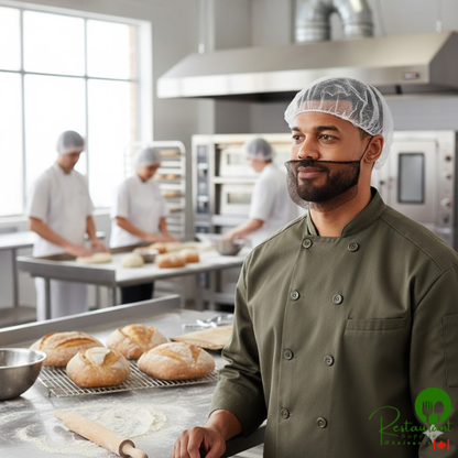 21" White Nylon Hairnet Cap By Prime- 1,000/Case