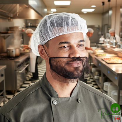 28" White Polypropylene Bouffant Cap By Prime- 1,000/Case