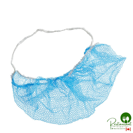 18" Blue Nylon Beard Net By Prime- 1,000/Case
