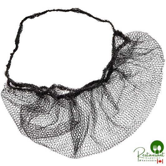 18" Black Nylon Beard Net By Prime- 1,000/Case