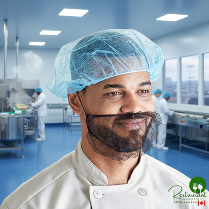 21" Blue Polypropylene Bouffant Cap By Prime - 1,000/Case
