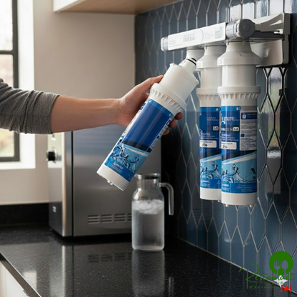 Oceanloch+ L3 Water Filter Replacement Cartridge 1 Micron Rating and 5 GPM By Prime