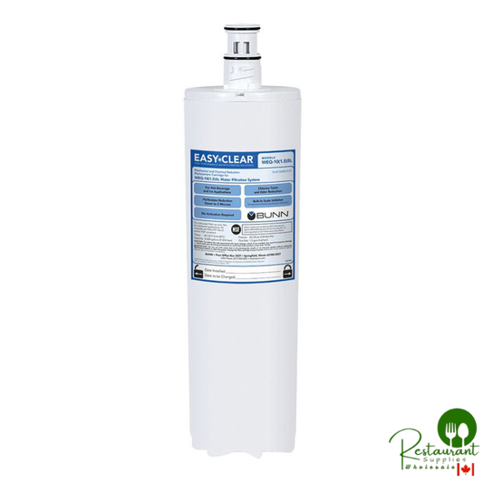 Bunn WEQ 56000.0121 Single Water Filtration Cartridge for Low to Medium Volume Applications - 10,000 Gallons