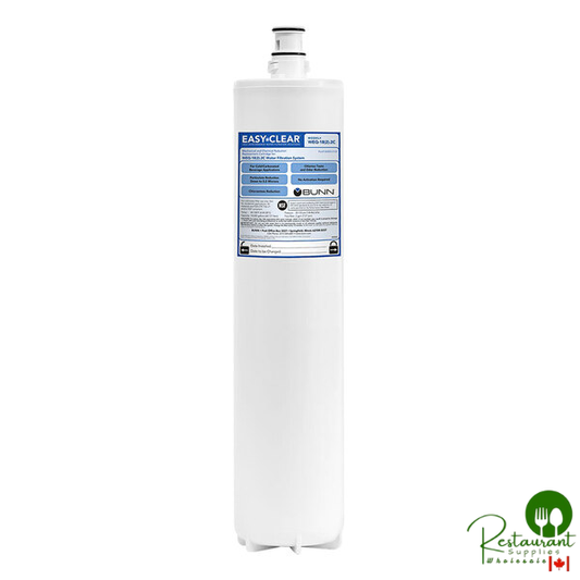 Bunn WEQ 56000.0128 Single Water Filtration Cartridge for Low to Medium Volume Applications - 18,000 Gallons