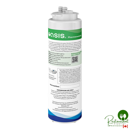 Oasis 041670-001 Pharmaceutical Water Filter Cartridge for VersaFiller, Versacooler II, and RADII Bottle Fillers