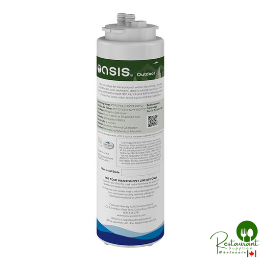 Oasis 041667-001 Outdoor Water Filter Cartridge for VersaFiller, Versacooler II, and RADII Bottle Fillers