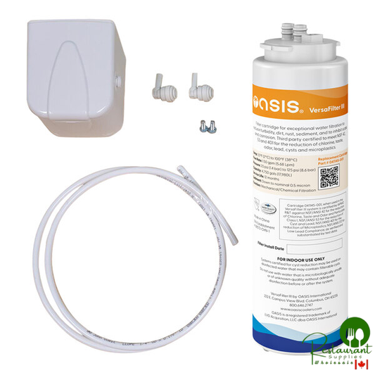 Oasis 041253-001 VersaFilter III Water Filtration System for VersaFiller, Versacooler II, and RADII Bottle Fillers
