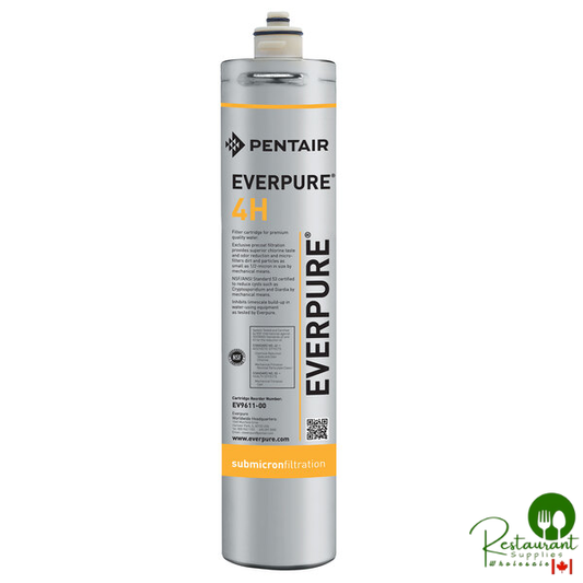 Everpure EV961100 4H Filter Cartridge - 0.5 Micron Rating and 0.5 GPM