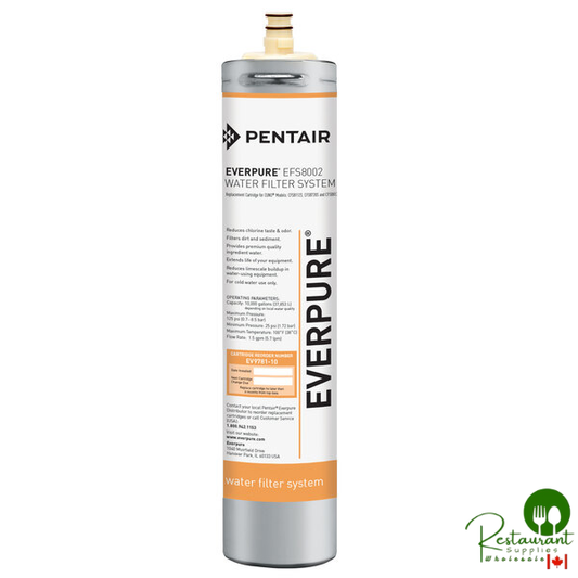 Everpure EV978110 EFS8002 Replacement Filter Cartridge for Cuno 8000 Series - 5 Micron Rating and 1.5 GPM