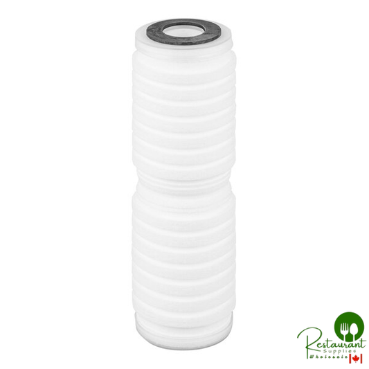 3M Water Filtration Products 5560905 9 3/4" Retrofit Sediment Reduction Drop In Cartridge with Scale Inhibition - 5 micron and 8 GPM