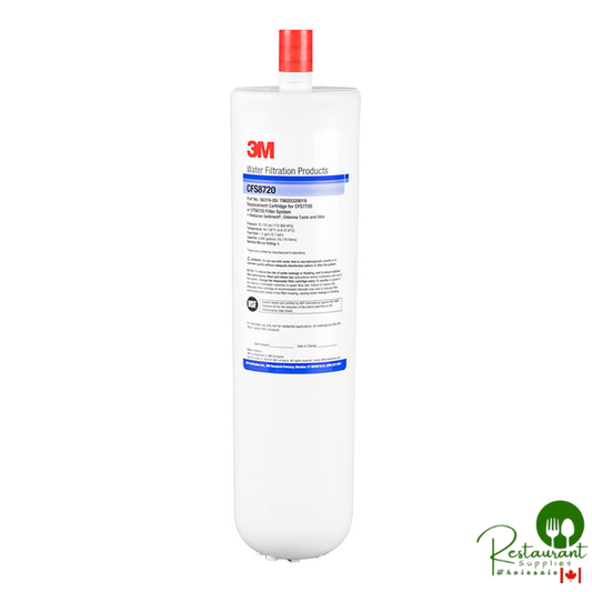 3M Water Filtration Products 5631905 12 7/8" Replacement Sediment, Chlorine Taste and Odor Reduction Cartridge - 5 Micron and 1.5 GPM