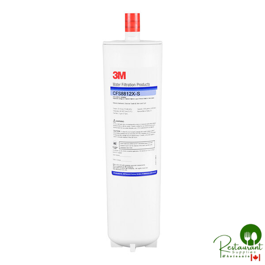3M Water Filtration Products CFS8812X-S 12 7/8" Replacement Cyst, Reduction Cartridge with Scale Inhibition - 0.5 Micron and 1.5 GPM