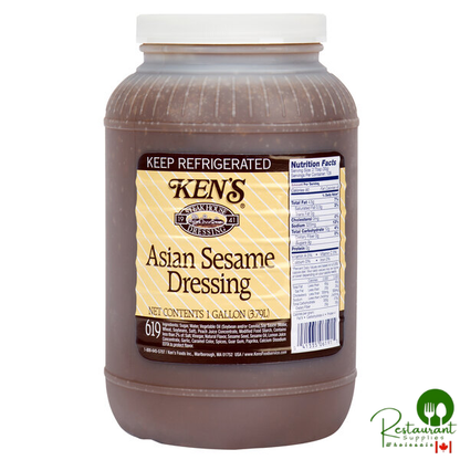 Ken's Foods 1 Gallon Asian Sesame Dressing - 4/Case