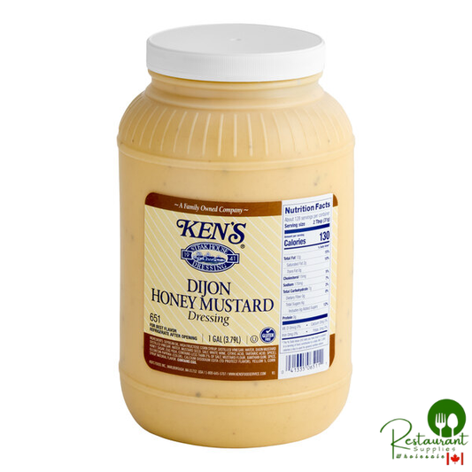 Ken's Foods 1 Gallon Dijon Honey Mustard Dressing