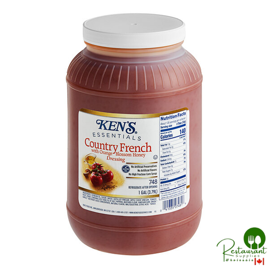 Ken's Foods Country French with Orange Blossom Honey Dressing 1 Gallon