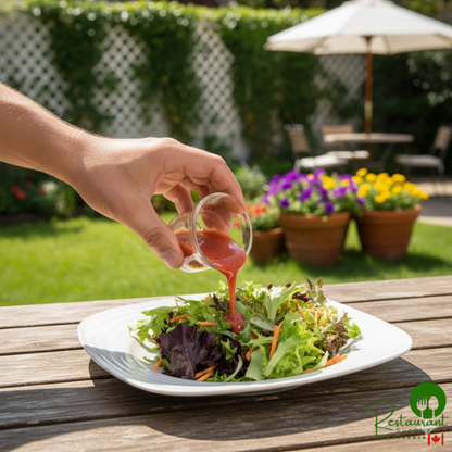 Ken's Foods 1 Gallon Lite Raspberry Vinaigrette Dressing