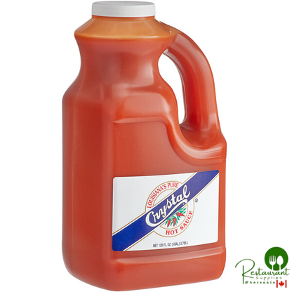 Crystal 1 Gallon Hot Sauce - 4/Case