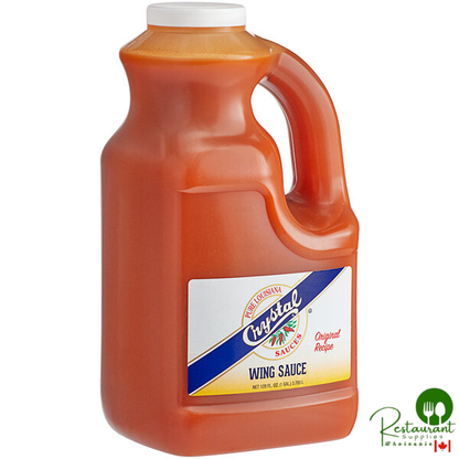 Crystal 1 Gallon Original Buffalo Wing Sauce - 4/Case