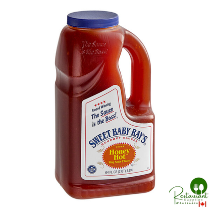 Sweet Baby Ray's Hot Honey Wing Sauce and Glaze 0.5 Gallon - 4/Case