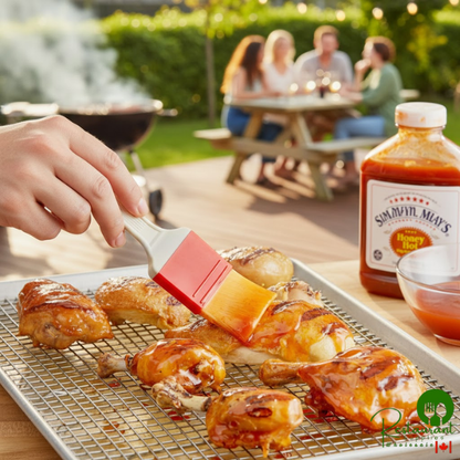 Sweet Baby Ray's Hot Honey Wing Sauce and Glaze 0.5 Gallon - 4/Case