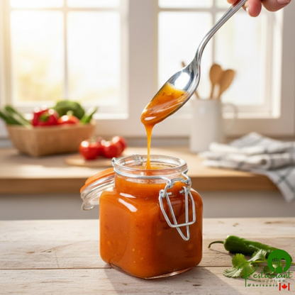 Sweet Baby Ray's 0.5 Gallon Mango Habanero Wing Sauce and Glaze - 4/Case