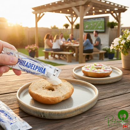 Philadelphia 1 oz. Original Plain Cream Cheese Portion Packet - 100/Case