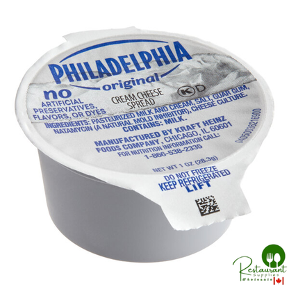 Philadelphia 1 oz. Original Cream Cheese Spread Portion Cup - 100/Case