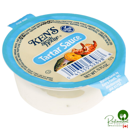 Ken's 0.75 oz. Tartar Sauce Dipping Cup - 100/Case