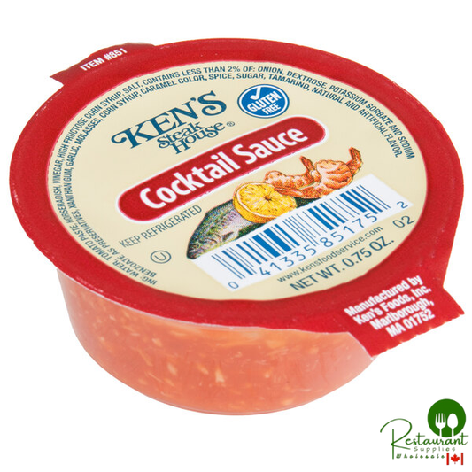 Ken's 0.75 oz. Cocktail Sauce Dipping Cup - 100/Case