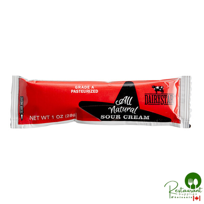 DairyStar Sour Cream Portion Pouches 1 oz. - 100/Case