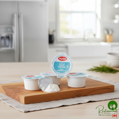 Hood 1 oz. Grade A Sour Cream Portion Cup - 100/Case