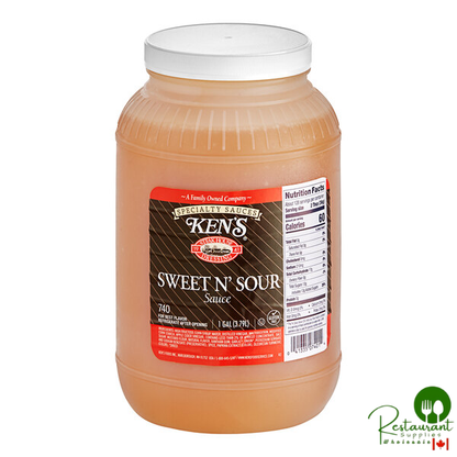 Ken's Foods Sweet and Sour Sauce 1 Gallon - 4/Case