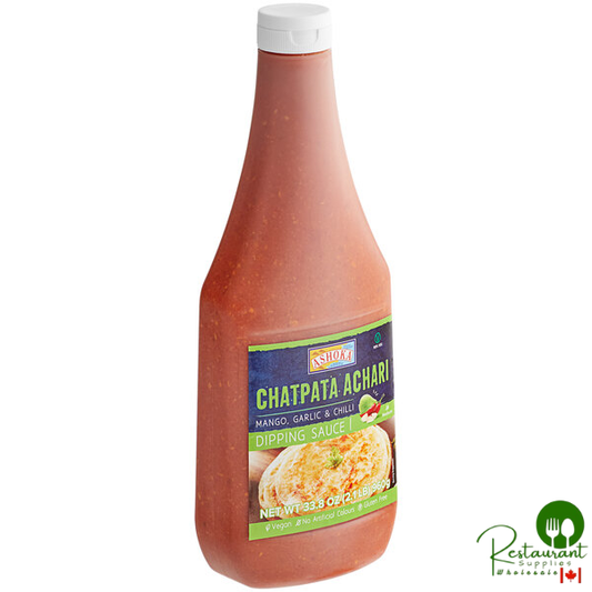 Ashoka Chatpata Achari Dipping Sauce 33.8 oz. - 12/Case