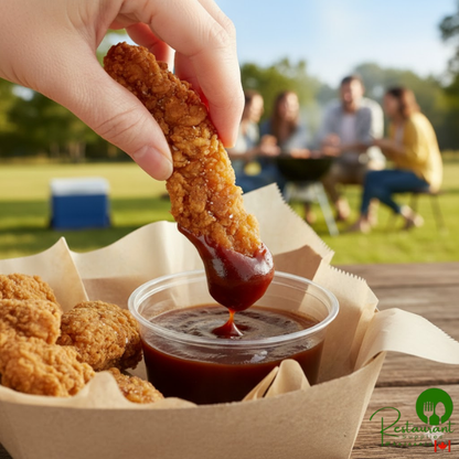 Sweet Baby Ray's 1 Gallon Honey BBQ Sauce - 4/Case