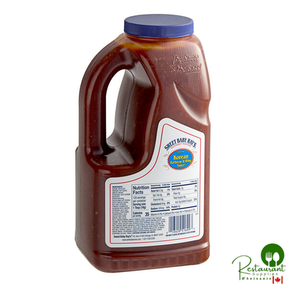 Sweet Baby Ray's Korean Barbecue and Wing Sauce 0.5 Gallon - 4/Case
