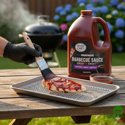 Sauce Craft Sweet and Smoky BBQ Sauce 1 Gallon - 4/Case