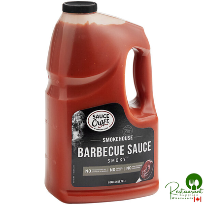 Sauce Craft Select Hickory Smoked BBQ Sauce 1 Gallon - 4/Case