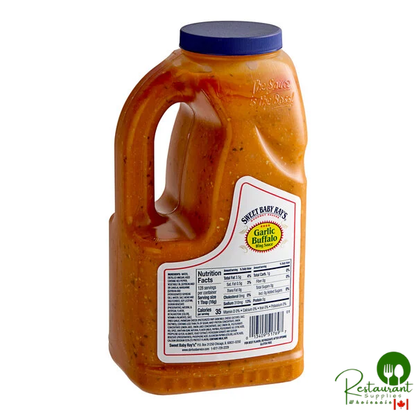 Sweet Baby Ray's Garlic Buffalo Wing Sauce 0.5 Gallon - 4/Case