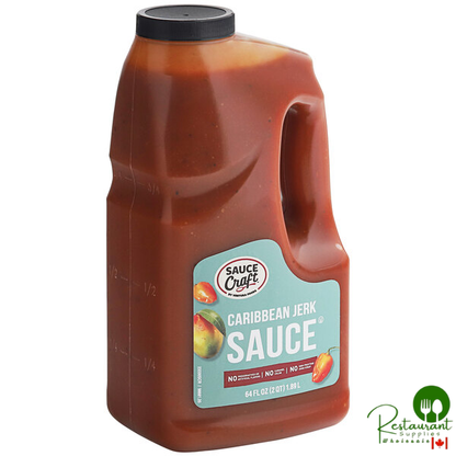 Sauce Craft Caribbean Jerk Sauce 0.5 Gallon - 4/Case