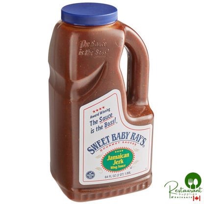 Sweet Baby Ray's 0.5 Gallon Jamaican Jerk Wing Sauce - 4/Case