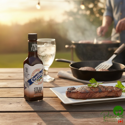 Crystal 10 oz. Original Steak Sauce - 12/Case
