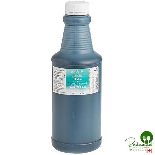 LorAnn Oils Teal Liquid Gel Food Coloring - 32 fl. oz.