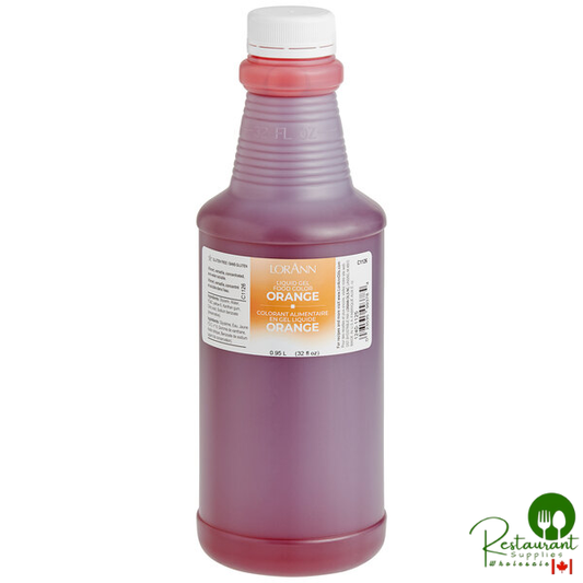 LorAnn Oils Orange Liquid Gel Food Coloring - 32 oz.
